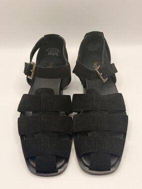 Seychelles Womens Suede Fisherman Sandals- The Blues Sz 8